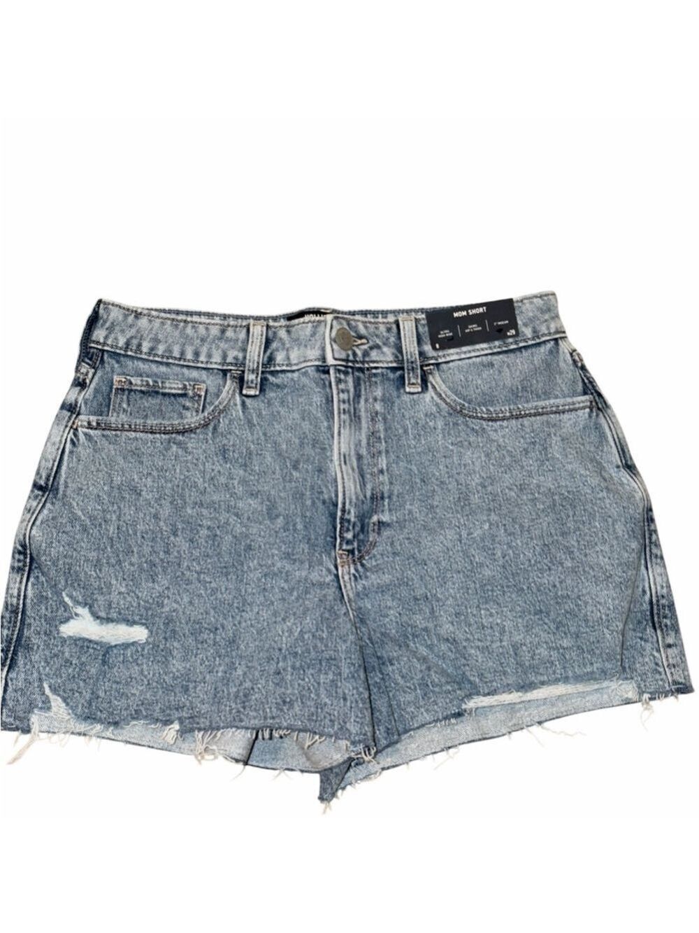 Hollister Ultra High Rise Denim Shorts Light Blue Size 29